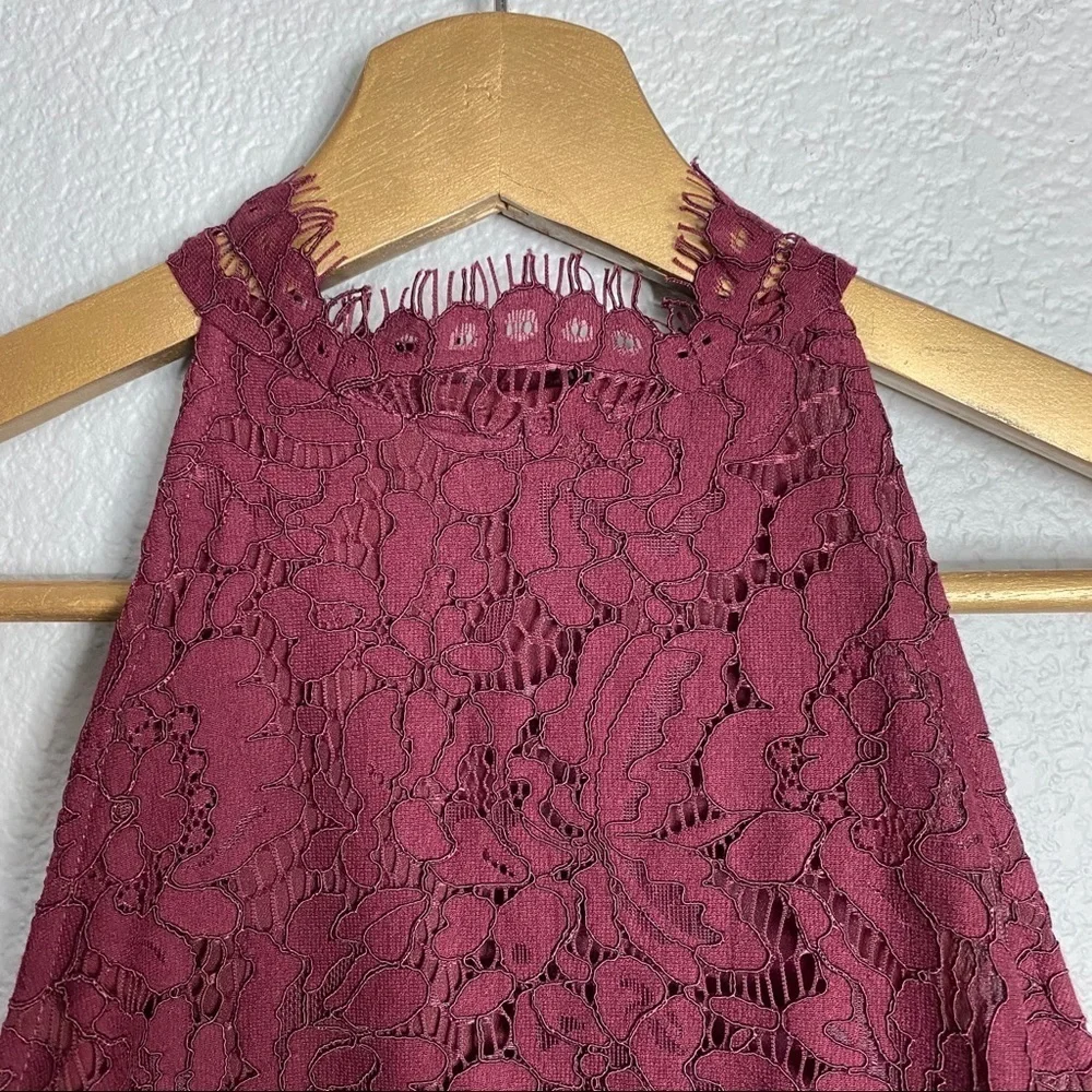 BB Dakota- NWT Cara High Neck Lace Cocktail Dress - Picture 4 of 8